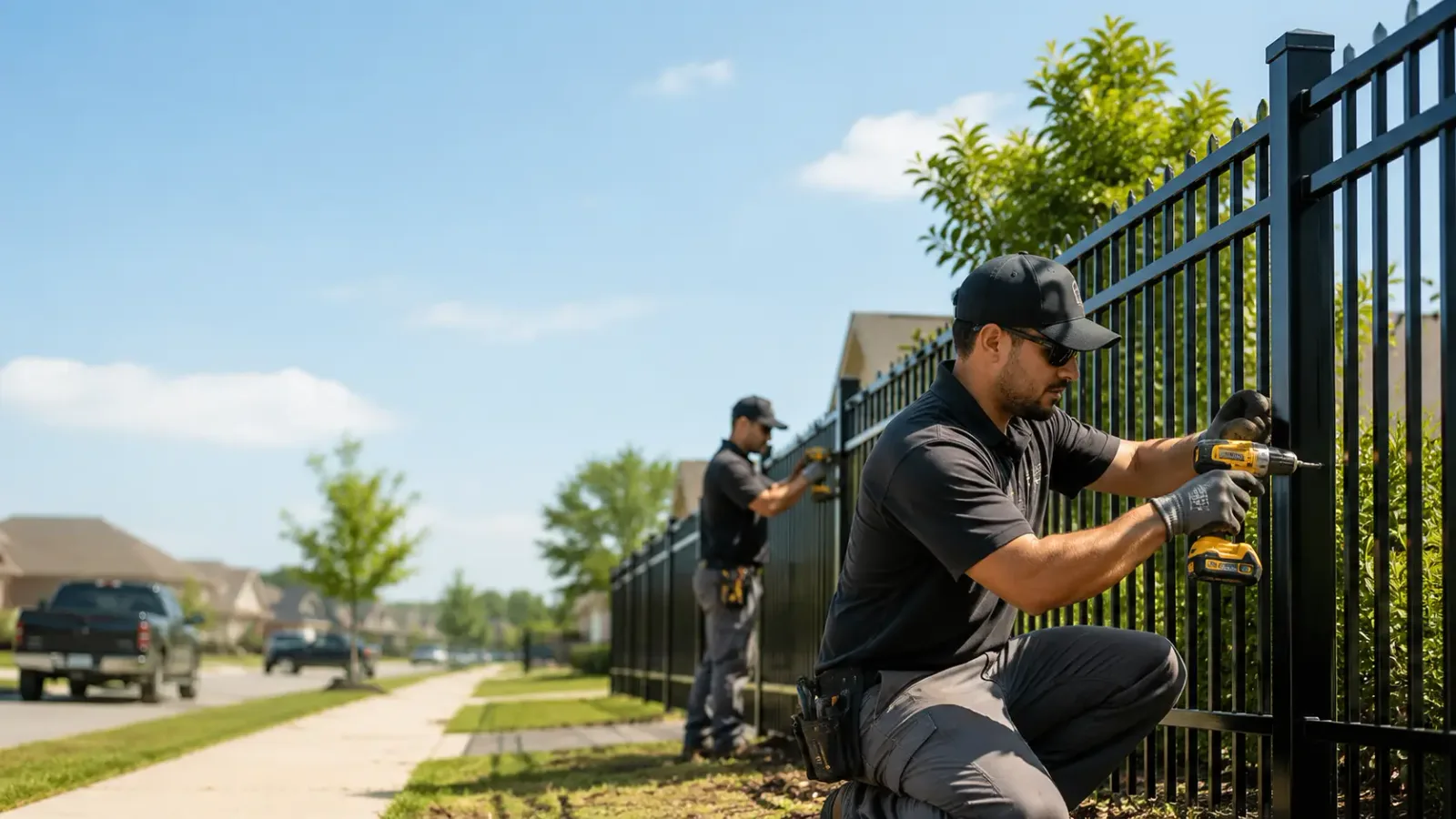 Metal Fence Installation in Oxford, OH